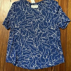 Anthropologie rabbit t shirt